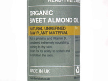 Load image into Gallery viewer, SWEET ALMOND COLD PRESSED ORGANIC 100ml
