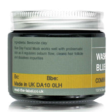 Load image into Gallery viewer, CLAY MASK 4#: BLUE CLAY COMBINATION SKIN 45g
